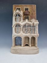 TIMOTHY RICHARDS NOVEMBER 1990, THE FACADE OF ANTONI GAUDIS CASA BATLLO, 73/300. H 29cms.