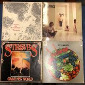 THE STRAWBS - 12LPS INCLUDING FROM THE WITCHWOOD 1ST PRESSING, STRAWBS 1ST PRESSING, GRAVE NEW WORLD