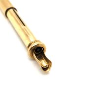 ROYAL  PRESENTATION. AN 18ct GOLD COMBINATION PROPELLING PEN AND PENCIL BY R & S GARRARD AND CO.