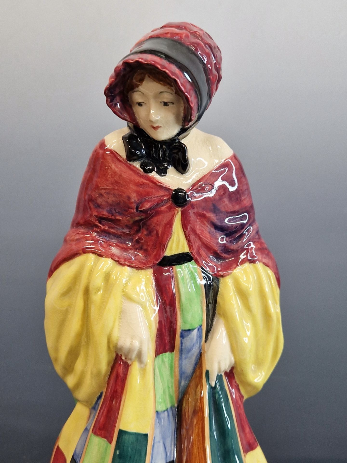 A ROYAL DOULTON FIGURE OF THE PARSONS DAUGHTER, HN 564 TOGETHER WITH A DOULTON FIGURE OF CARMEN, - Image 5 of 6