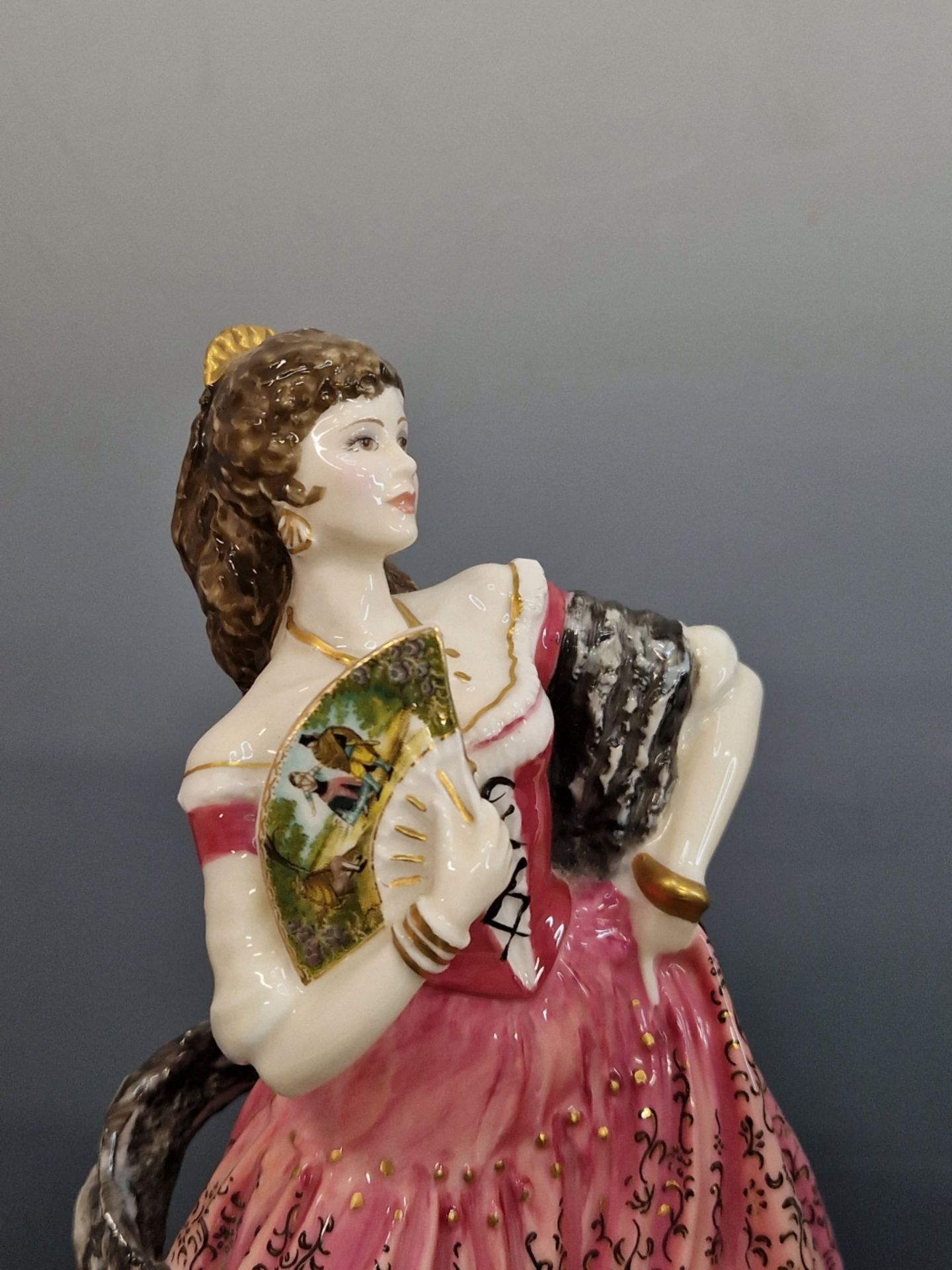 A ROYAL DOULTON FIGURE OF THE PARSONS DAUGHTER, HN 564 TOGETHER WITH A DOULTON FIGURE OF CARMEN, - Image 3 of 6