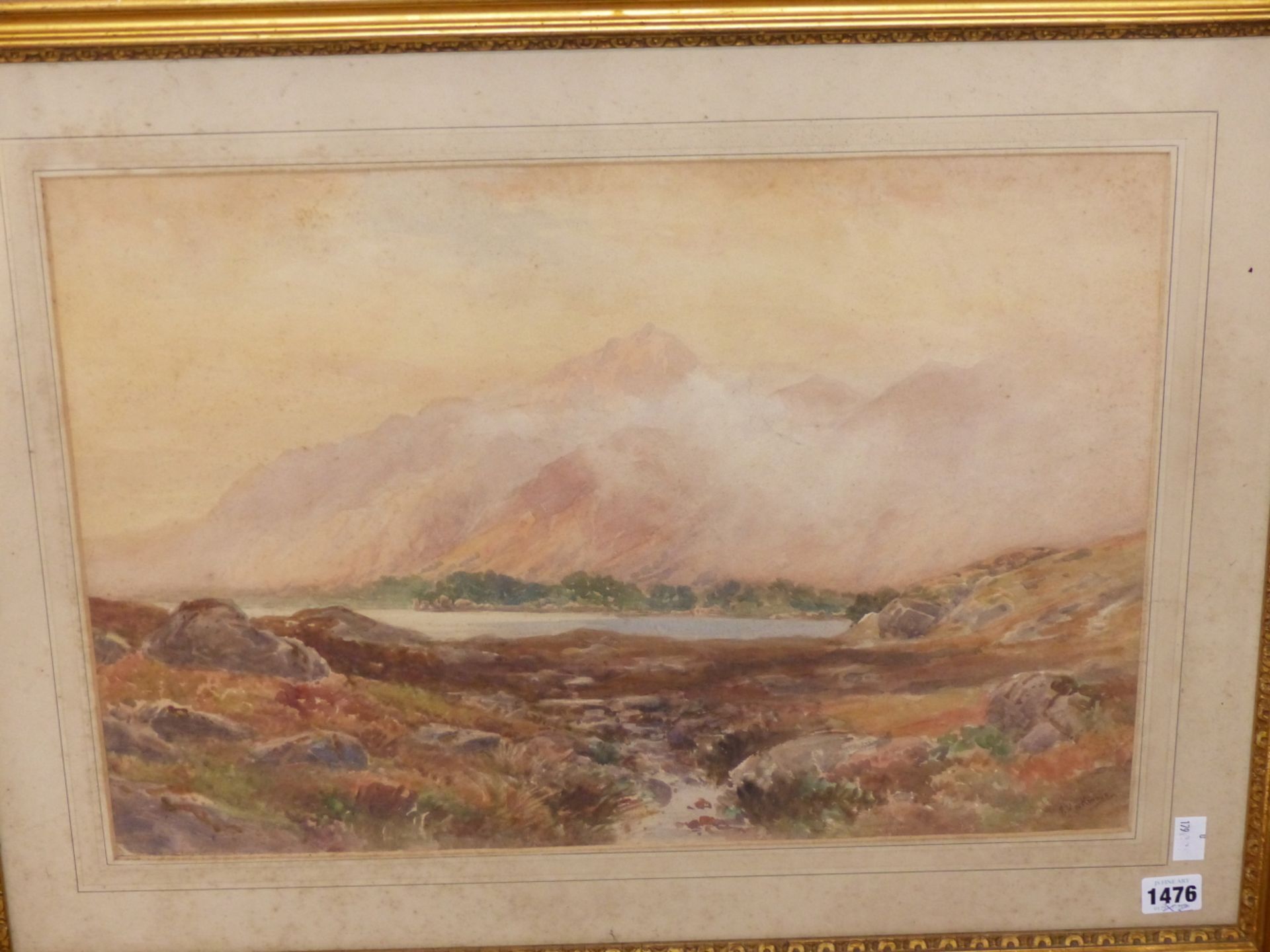 F. MACKINNON (19th/20th C. ENGLISH SCHOOL) TWO HIGHLAND SCENES, SIGNED, WATERCOLOURS. LARGEST 30 x - Image 3 of 12