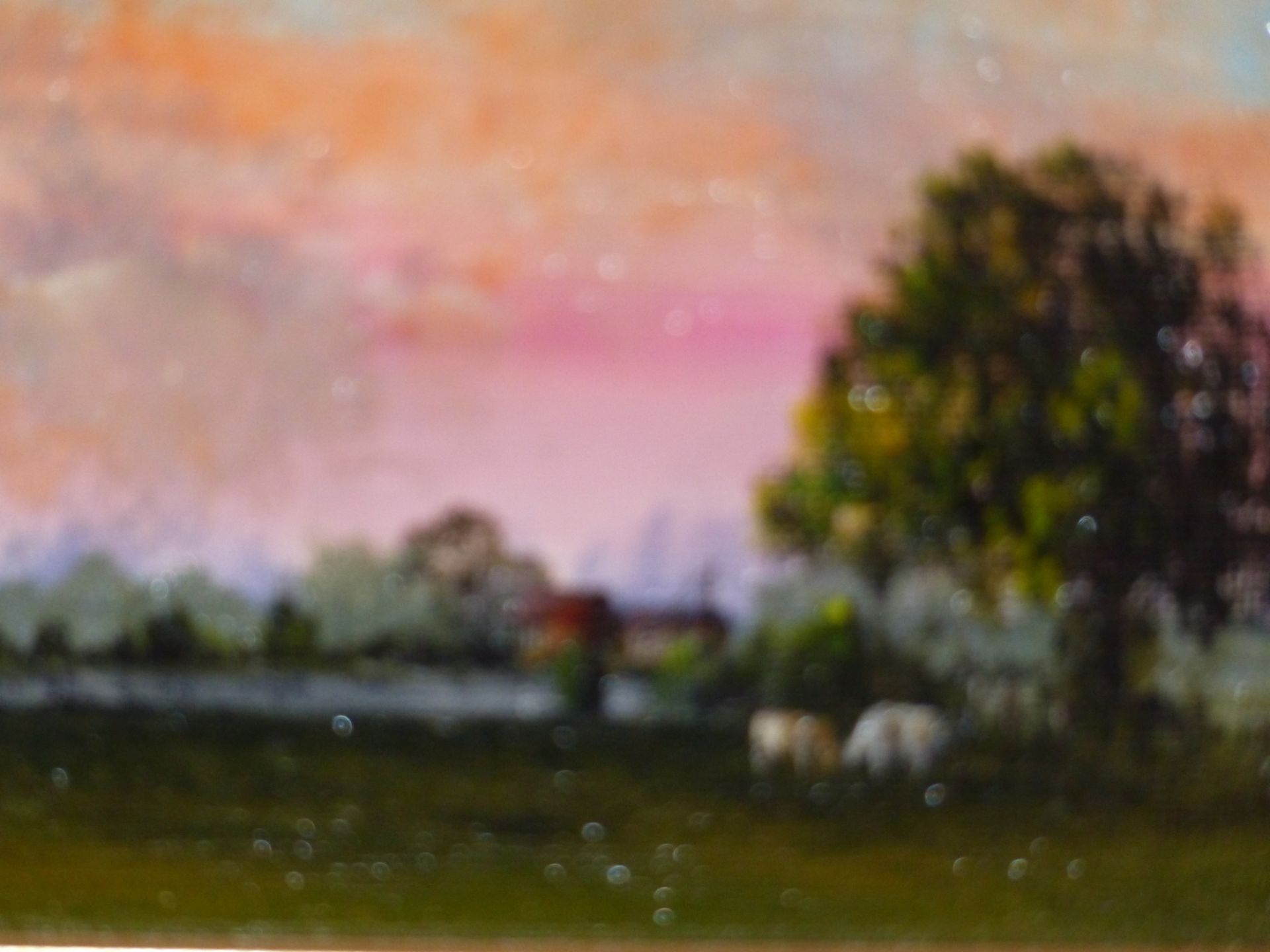 MARTIN NASH (CONTEMPORARY SCHOOL) ARR. THE COLOURS OF SUNRISE, SIGNED AND INSCRIBED VERSO, OIL ON - Image 2 of 7