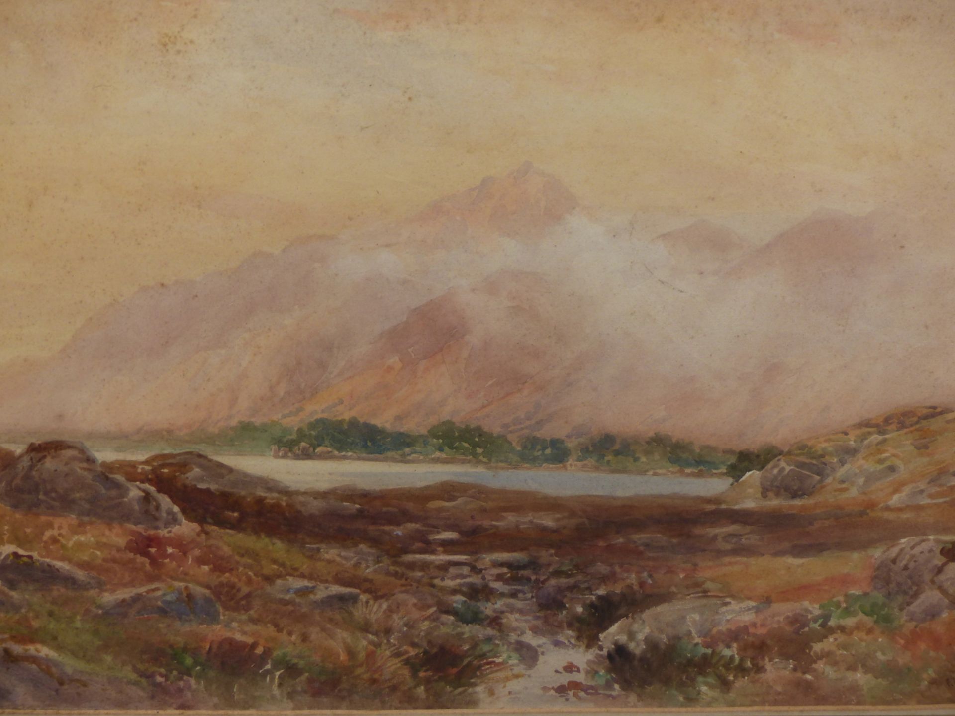F. MACKINNON (19th/20th C. ENGLISH SCHOOL) TWO HIGHLAND SCENES, SIGNED, WATERCOLOURS. LARGEST 30 x - Image 2 of 12