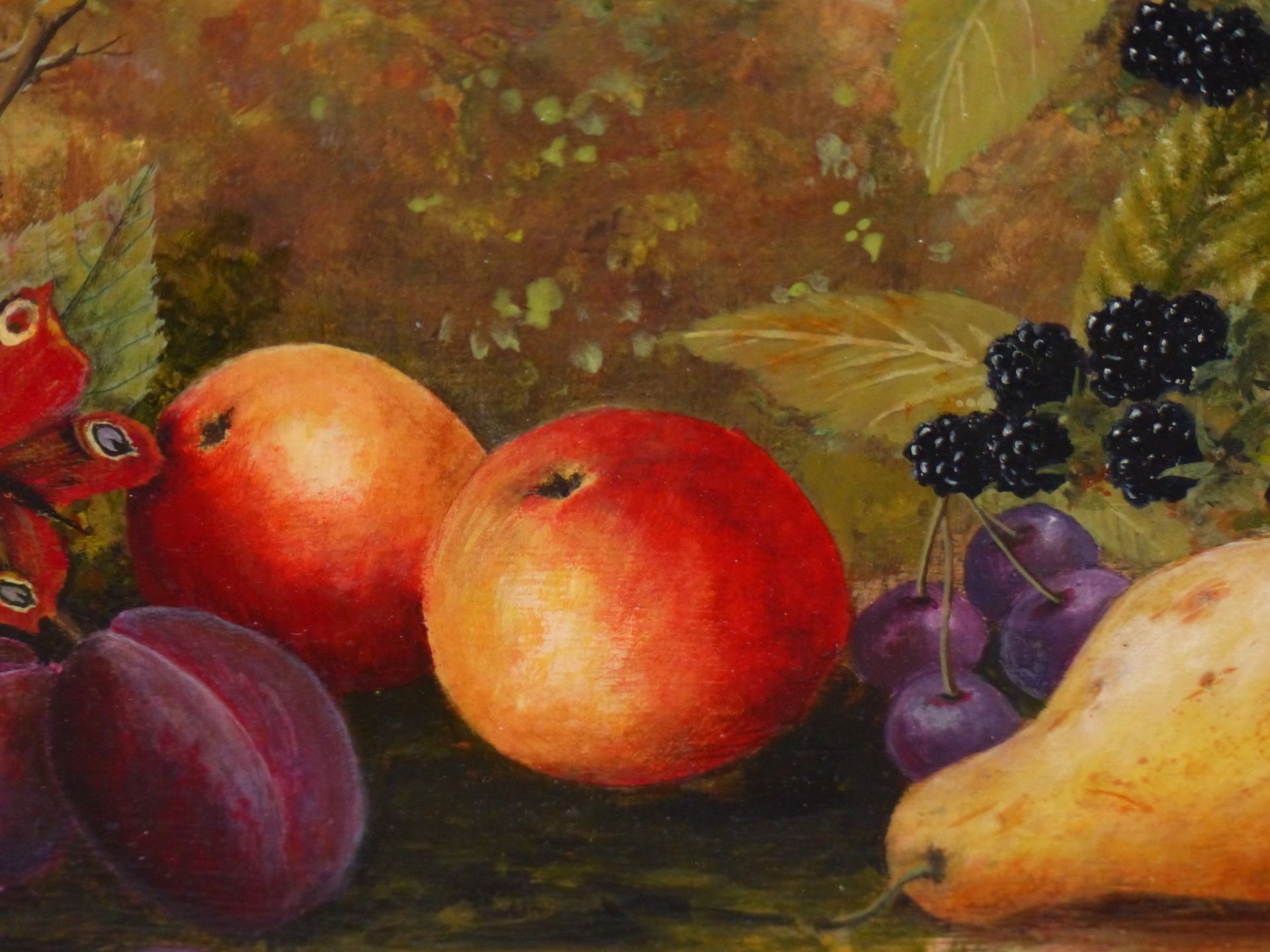 MARTIN NASH (CONTEMPORARY SCHOOL) A DECORATIVE STILL LIFE PAINTING, INITIALLED, OIL ON BOARD. 20 x - Image 2 of 4