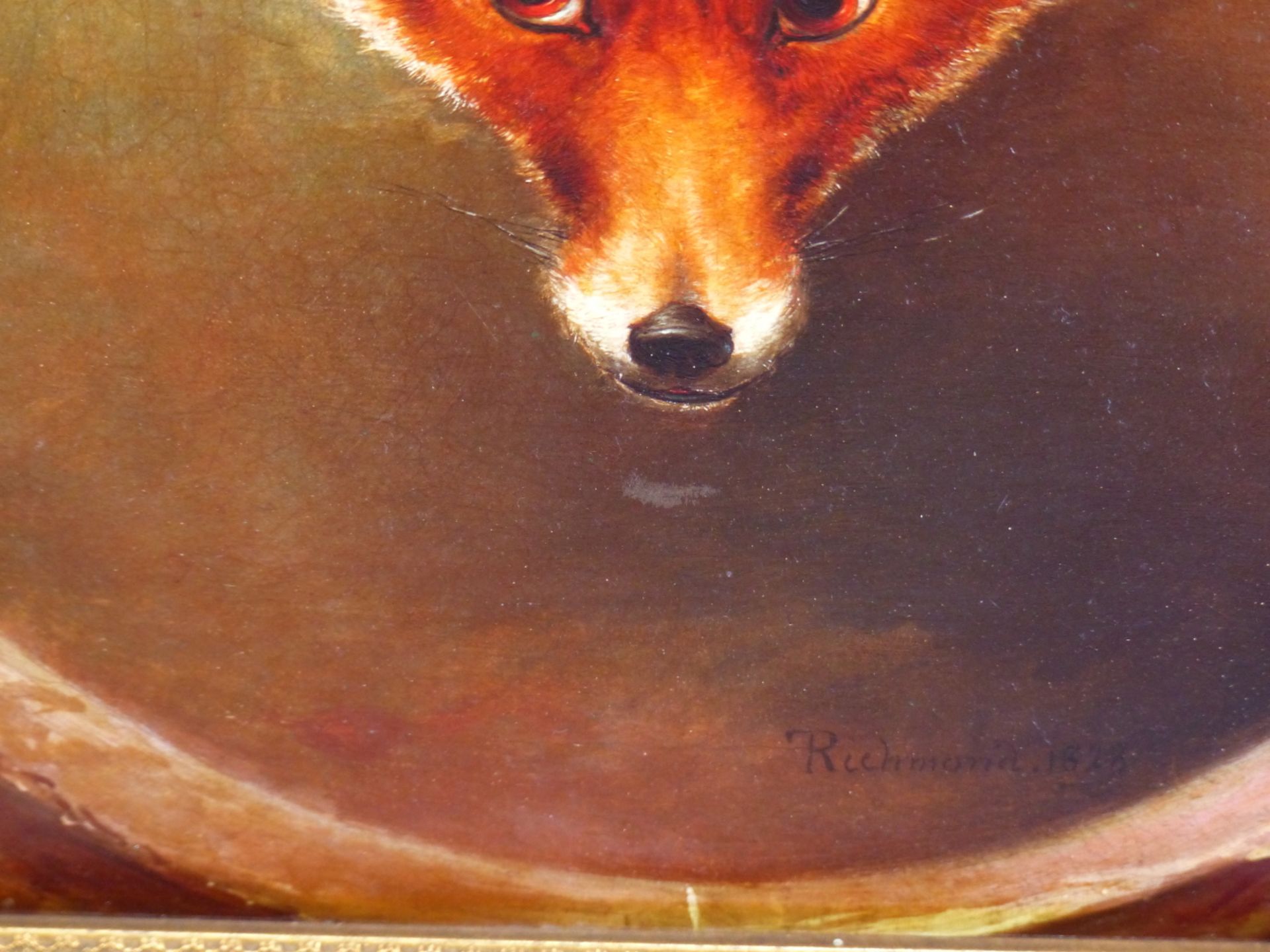 A DECORATIVE PICTURE OF A FOX AFTER RICHMOND. 40 x 37cms - Image 9 of 17