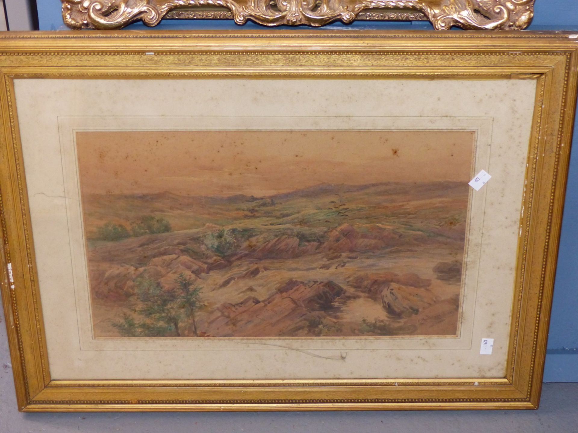 F. MACKINNON (19th/20th C. ENGLISH SCHOOL) TWO HIGHLAND SCENES, SIGNED, WATERCOLOURS. LARGEST 30 x - Image 11 of 12