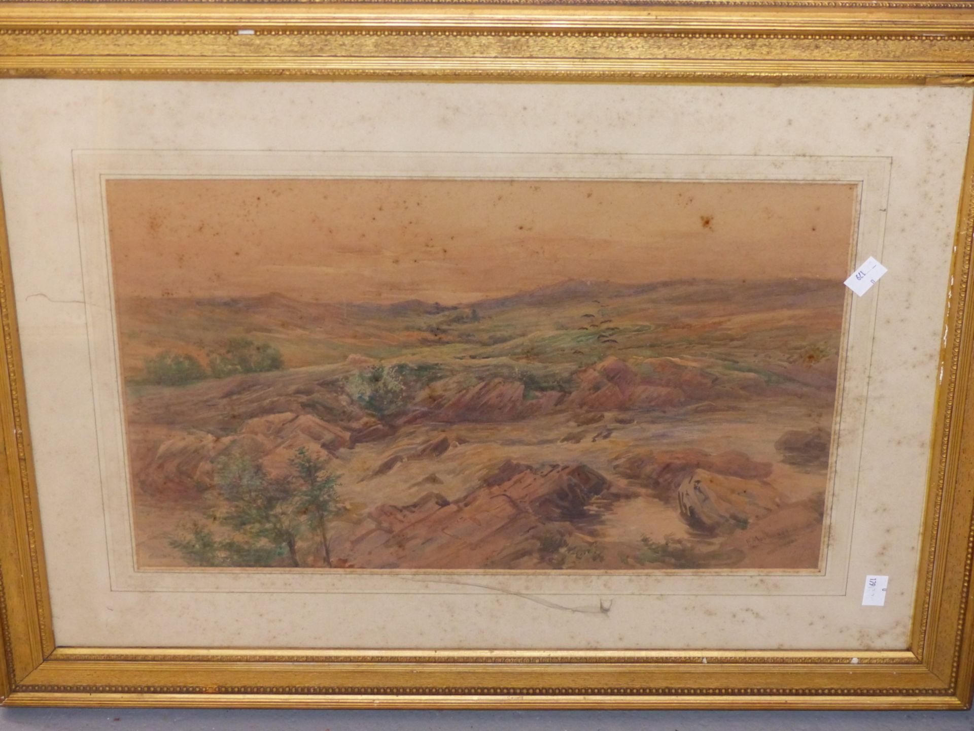 F. MACKINNON (19th/20th C. ENGLISH SCHOOL) TWO HIGHLAND SCENES, SIGNED, WATERCOLOURS. LARGEST 30 x - Image 7 of 12