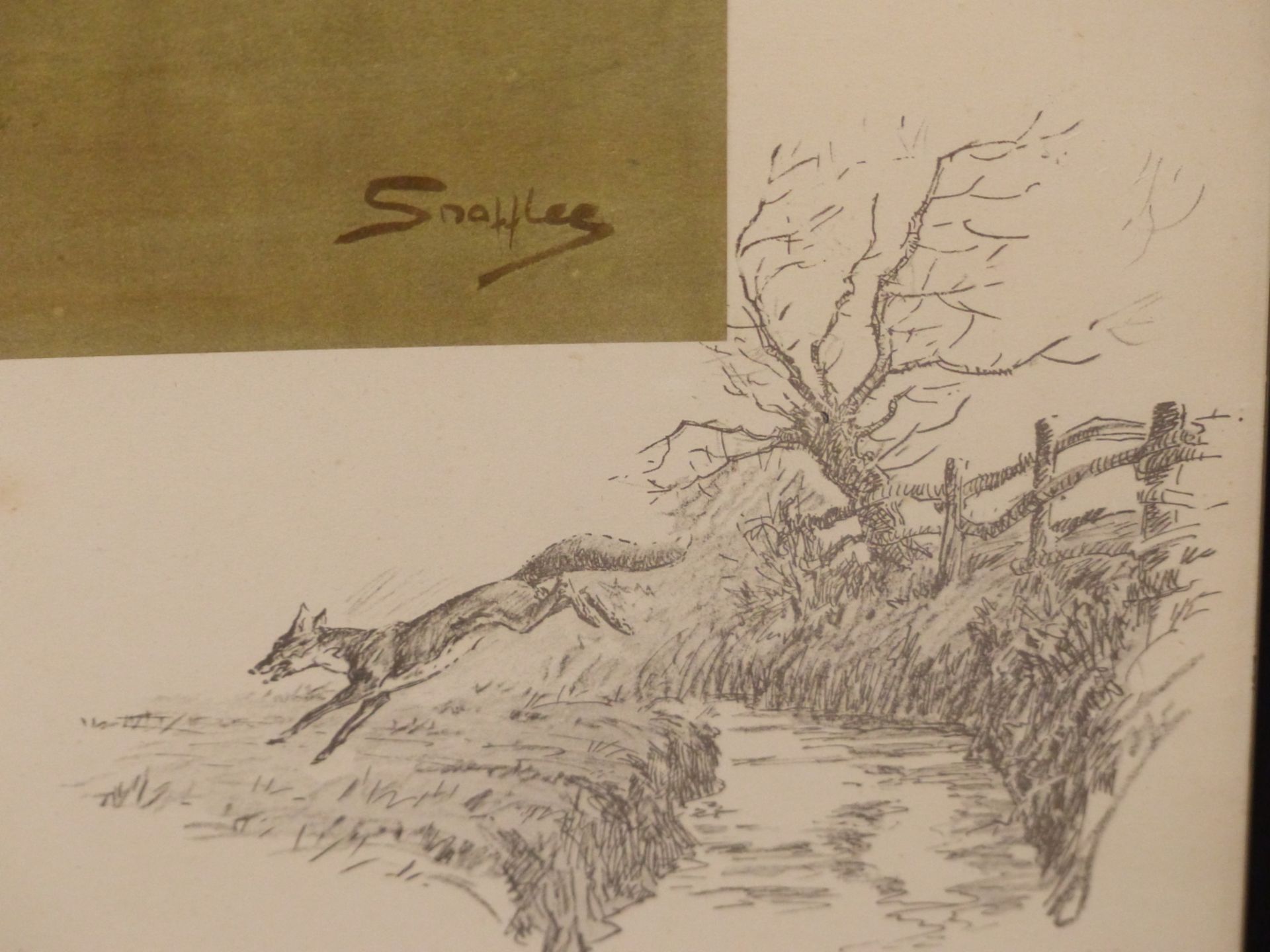 AFTER SNAFFLES (CHARLES JOHNSON PAYNE) A PENCIL SIGNED COLOUR PRINT ENTITLED MERRY ENGLAND. 45 x - Image 4 of 5