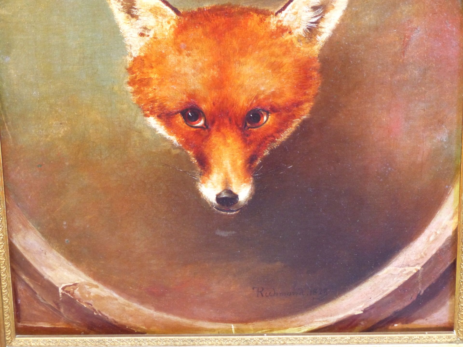 A DECORATIVE PICTURE OF A FOX AFTER RICHMOND. 40 x 37cms - Image 14 of 17