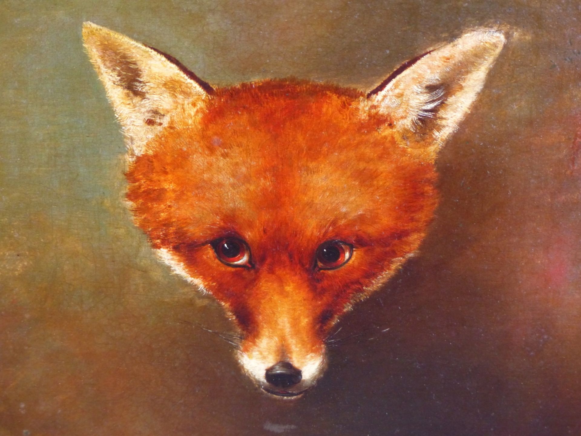 A DECORATIVE PICTURE OF A FOX AFTER RICHMOND. 40 x 37cms - Image 10 of 17