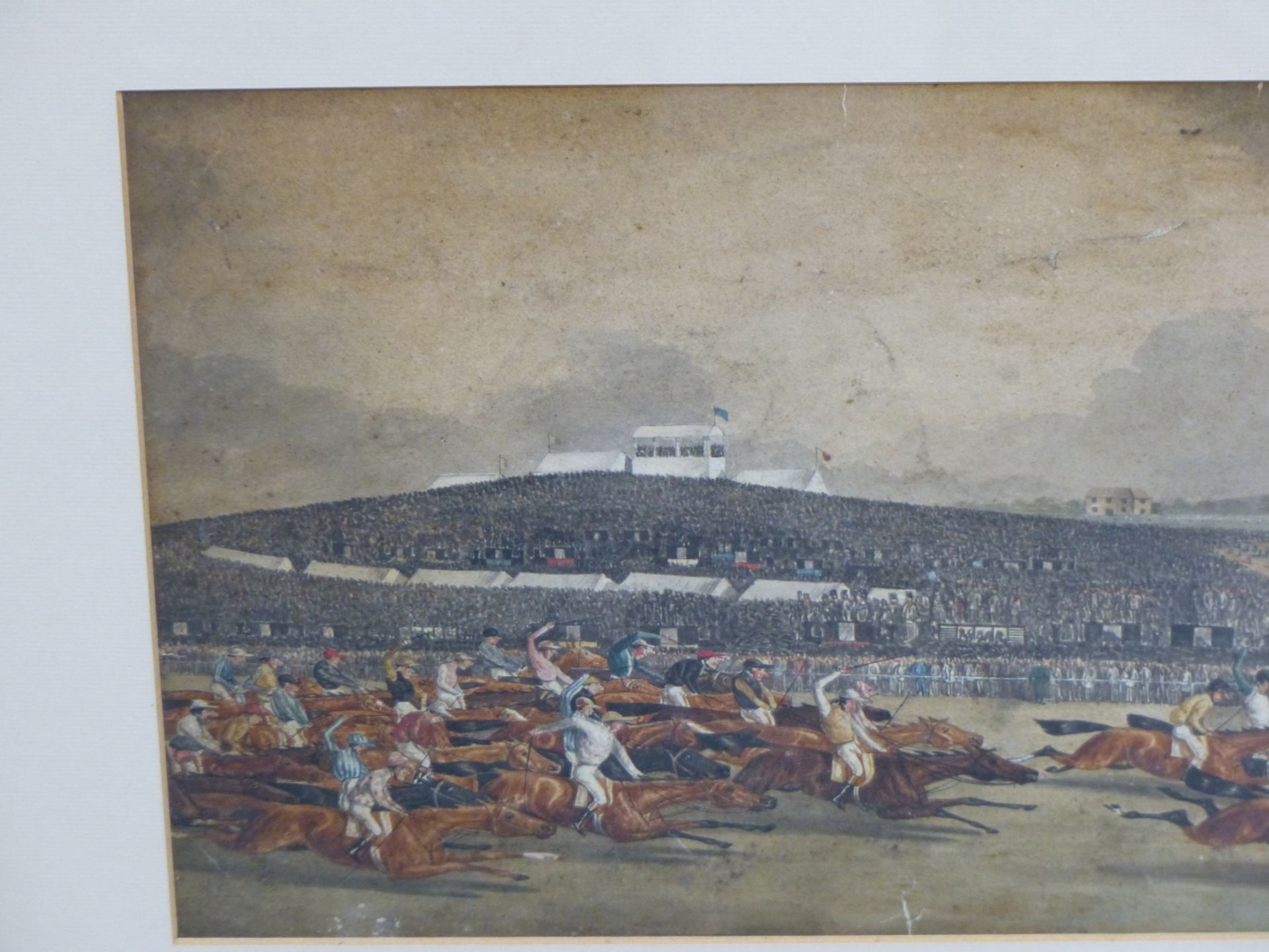 19th C. ENGLISH SCHOOL DANIEL O'ROUKE WINNING HE DERBY 1852, REPUTEDLY BY JAMES G. NOBLE, - Image 3 of 26