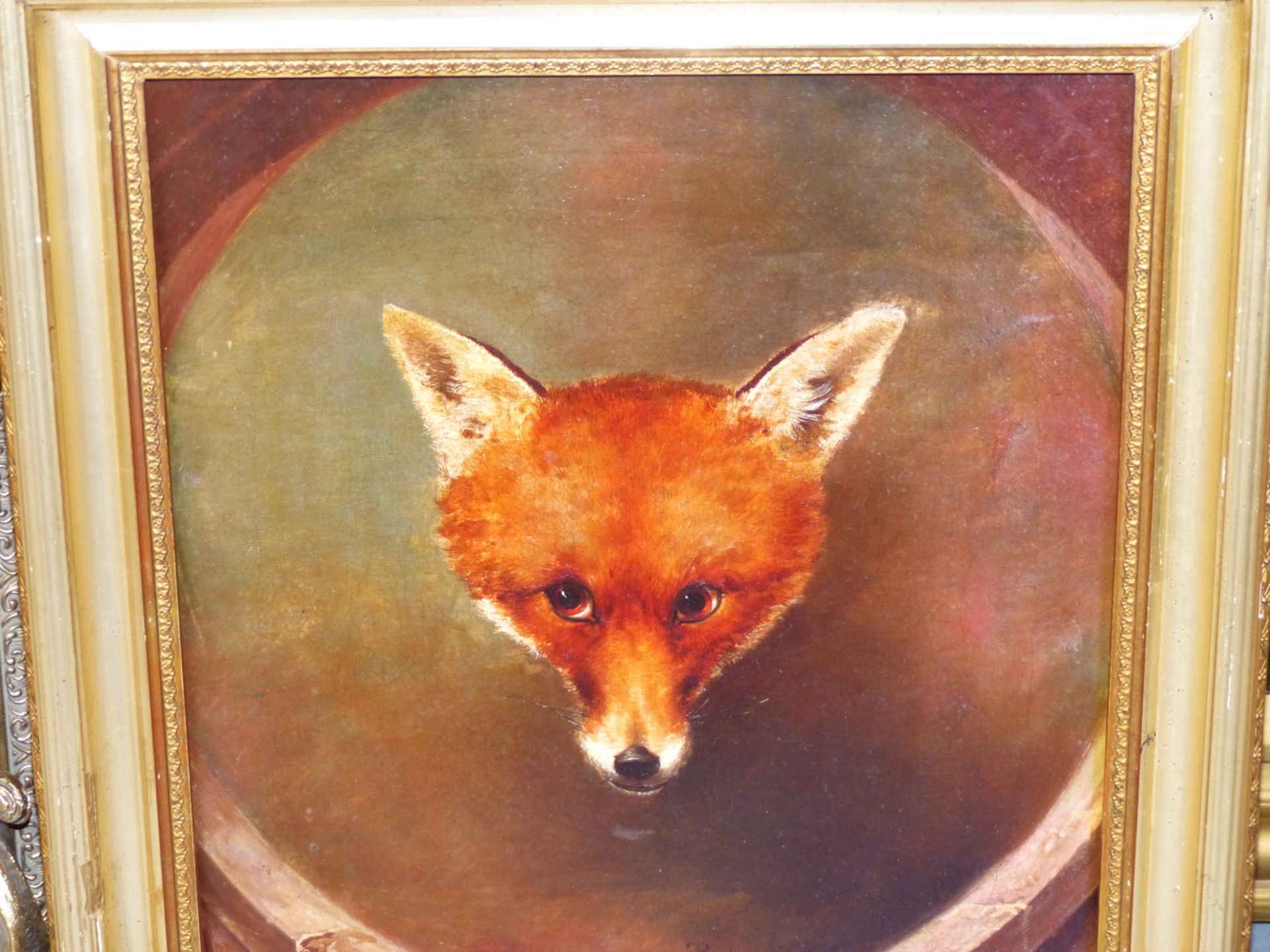 A DECORATIVE PICTURE OF A FOX AFTER RICHMOND. 40 x 37cms - Image 15 of 17