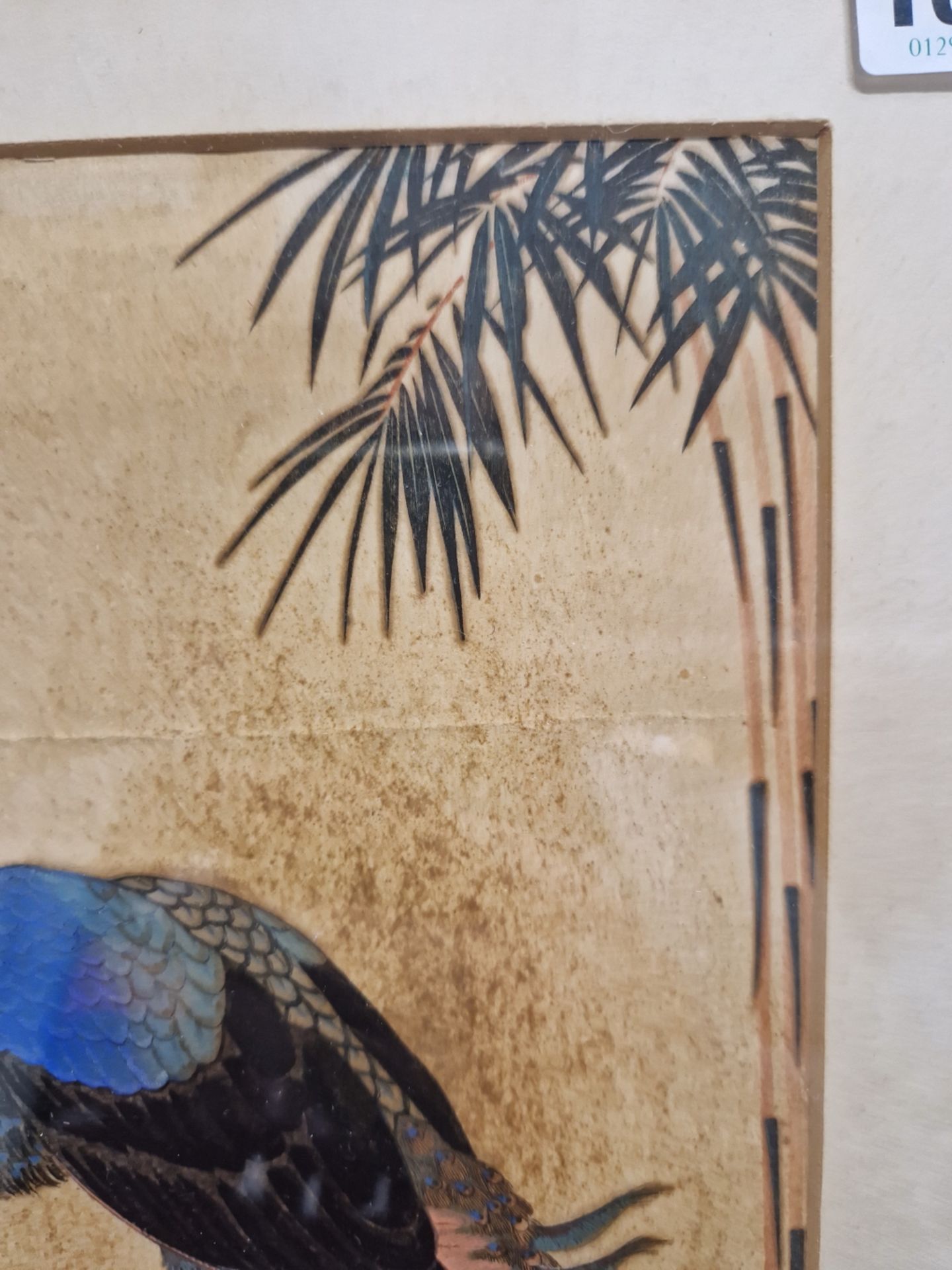YAMAGUCHI SOKEN A.K.A TAKEJIRO, KYOTO 1759-1818, WOOD BLOCK PRINT OF A PEACOCK ON A ROCK, WITH - Image 6 of 22