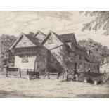 Henry James Starling RA (British,1905-1996), "Marlingford Mill, Norfolk", etching, limited