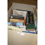 One box of mixed books