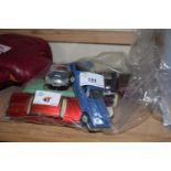 A mixed lot of Dinky die-cast vehicles, mostly saloons, to include: - Mercedes Benz 600 - Rolls