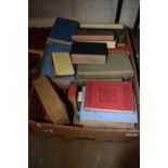 Box of hardback books some historical and medical interest