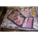 A 2002 Marvel Spider-Man 'Superflipper' Super Pinball Machine in original box by Rima (not checked