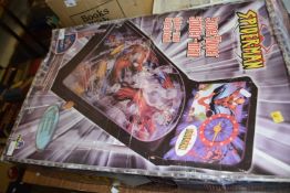 A 2002 Marvel Spider-Man 'Superflipper' Super Pinball Machine in original box by Rima (not checked