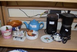 Mixed Lot: Coffee maker, various assorted ceramics and glass etc