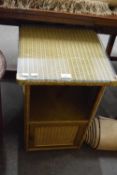 Lloyd Loom bedside cabinet