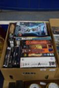 A large quantity of retro PC games and walkthrough guides, all in original boxes and cases, to