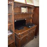 20th Century oak dresser, 120cm wide