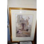 After Sir William Russell Flint, coloured print, framed and glazed