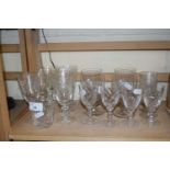 Mixed Lot: Various assorted drinking glasses