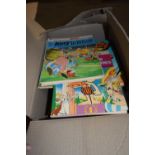 One box of mixed books