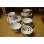 Mixed Lot: Wedgwood tea wares, Royal Stafford tea wares etc