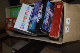 A mixed lot of vintage and modern board and card games.