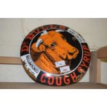 Dr Bulls Cough Syrup enamel sign