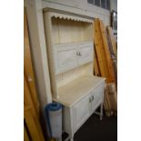 Cream painted kitchen dresser