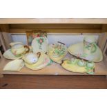 Quantity of Carlton ware, floral decorated items to include serving dishes, cruet etc