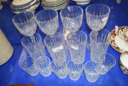 Quantity of drinking glasses