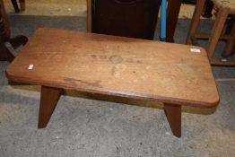 Small hardwood coffee table