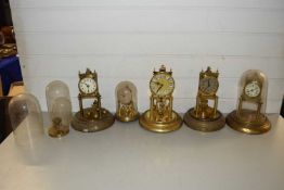 Collection of Anniversary clocks