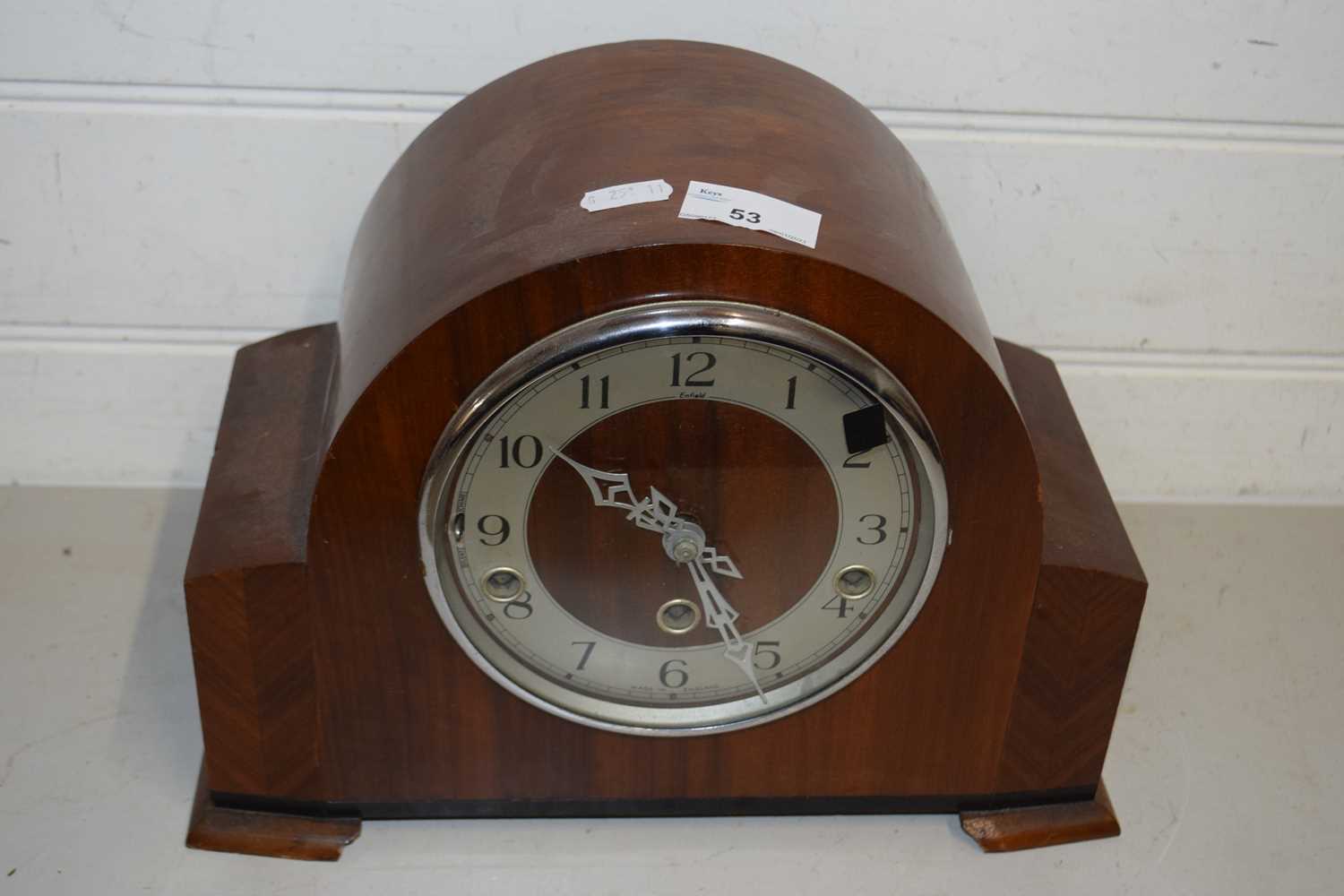 Early 20th Century mahogany cased mantel clock