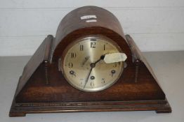 Early 20th Century dome topped mantel clock