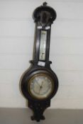 Late 19th Century barometer signed 'A.E Coe & Son, Norwich'