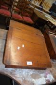 Small wedge formed clerks desk or writing box