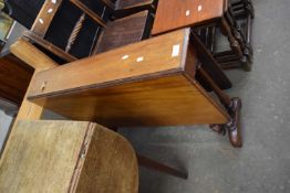 Late Victorian mahogany Sutherland style drop leaf table