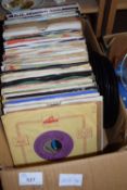 Box of assorted singles