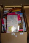 One box of Ordnance Survey and other maps