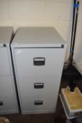 Three drawer filing cabinet
