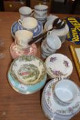 Mixed Lot: Various assorted tea wares