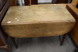 19th Century mahogany drop leaf Pembroke table