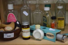 Mixed Lot: Various Chemists bottles